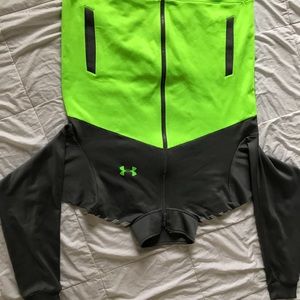 Full zip up under armor hoodies jacket